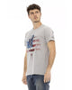 Graphic Print Short Sleeve T-shirt M Men