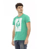 Short Sleeve T-shirt with Front Print L Men