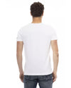 Printed Short Sleeve Round Neck T-shirt L Men