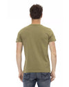 Short Sleeve T-shirt with Front Print XL Men