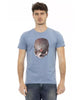 Short Sleeve T-shirt with Front Print XL Men