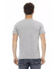 Short Sleeve T-shirt With Round Neck. Front Print. XL Men