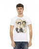 Short Sleeve T-shirt with Front Print M Men