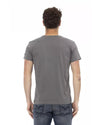 Short Sleeve T-shirt with Front Print XL Men