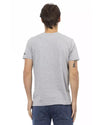 Front Print V-Neck Short Sleeve T-Shirt 2XL Men