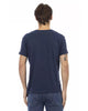 Front Print V-neck T-shirt XL Men