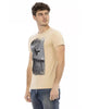 Short Sleeve T-shirt with Front Print L Men