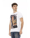 Front Print Short Sleeve T-Shirt 3XL Men