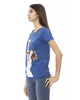 Short Sleeve T-shirt with Front Print XL Women