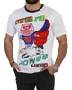 Authentic Dolce &amp; Gabbana Roundneck Short Sleeve T-shirt with Super Pig Motive 46 IT Men