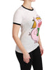 Dolce &amp; Gabbana Year of the Pig Crewneck T-shirt 36 IT Women