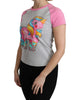 Moschino Couture Crew Neck T-shirt with My Little Pony Motif 36 IT Women