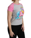 Moschino Couture Crew Neck T-shirt with My Little Pony Motif 40 IT Women