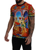 Majolica Soldier Print Crewneck T-Shirt 44 IT Men