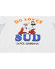 Dolce &amp; Gabbana Crew Neck T-shirt with DG LOVES SUD Motive 36 IT Women