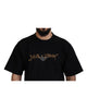 Authentic Dolce &amp; Gabbana Black Logo T-Shirt 54 IT Men