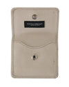 Gorgeous Dolce &amp; Gabbana Condom Case Wallet with Snap Button Closure One Size Men