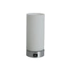 Julie Cylinder Touch Lamp with USB Port