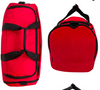 48 Litre FIB Sports Duffle Bag Duffel Gym Canvas Travel Foldable - Red