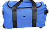 60L FIB Wheeled Travel Duffle Duffel Bag Luggage - Medium (Blue)