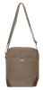 FIB Explorer Canvas Cross Body Travel Bag - Khaki