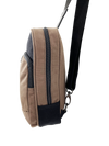 FIB Byron Sling Backpack Bag Travel w/ Single Adjustable Strap - Brown