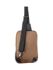 FIB Byron Sling Backpack Bag Travel w/ Single Adjustable Strap - Brown