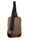 FIB Byron Sling Backpack Bag Travel w/ Single Adjustable Strap - Brown