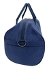 FIB Barrell Duffle Bag Travel Cotton Canvas Sports Luggage - Blue