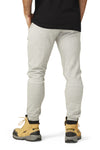 Caterpillar Track Pants Trackies Work Casual Gym Slim Fit w Hem Joggers - Grey - M