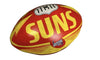 Gold Coast Suns AFL Footy 8" Soft Touch Stress Ball Football