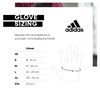 Adidas Adjustable Essential Gloves Weight Lifting Gym Workout Training - Small