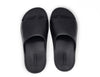 Archline Rebound Orthotic Slides Flip Flop Thongs Slip On Arch Support - Black - Euro 36