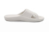 Archline Rebound Orthotic Slides Flip Flop Thongs Slip On Arch Support - White - Euro 40