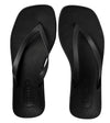 ARCHLINE Breeze Arch Support Orthotic Thongs Flip Flops Arch Support - Black - 35 EUR (Womens 4US)