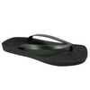 ARCHLINE Breeze Arch Support Orthotic Thongs Flip Flops Arch Support - Black - 41 EUR (Womens 10US/Mens 8US)