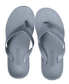 ARCHLINE Orthotic Flip Flops Thongs Arch Support Shoes Footwear - Grey - EUR 38