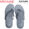 ARCHLINE Orthotic Flip Flops Thongs Arch Support Shoes Footwear - Grey - EUR 42