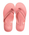 ARCHLINE Orthotic Thongs Arch Support Shoes Flip Flops - Pastel Pink - EUR 41