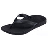 ARCHLINE Orthotic Thongs Arch Support Shoes Footwear Flip Flops Orthopedic - Black/Black - EUR 45