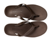 ARCHLINE Orthotic Thongs Arch Support Shoes Footwear Flip Flops Orthopedic - Brown/Brown - EUR 40