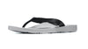 ARCHLINE Orthotic Thongs Arch Support Shoes Footwear Flip Flops Orthopedic - White/Black - EUR 38