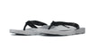 ARCHLINE Orthotic Thongs Arch Support Shoes Footwear Flip Flops Orthopedic - White/Black - EUR 38