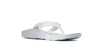 ARCHLINE Orthotic Thongs Arch Support Shoes Footwear Flip Flops Orthopedic - White/White - EUR 36