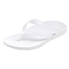 ARCHLINE Orthotic Thongs Arch Support Shoes Footwear Flip Flops Orthopedic - White/White - EUR 37