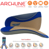 ARCHLINE 3/4 Slim Orthotics Plantar Fasciitis Insoles Balance Support Relief - EUR 45