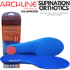 Archline Supination Orthotic Insoles - Full Length (Unisex) Plantar Fasciitis High Arch - Euro 38