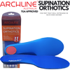 Archline Supination Orthotic Insoles - Full Length (Unisex) Plantar Fasciitis High Arch - Euro 44