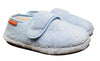 ARCHLINE Orthotic Plus Slippers Closed Scuffs Pain Relief Moccasins - Baby Blue - EU 36