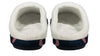 ARCHLINE Orthotic Slippers Slip On Scuffs Pain Relief Moccasins - Navy with Hearts - EUR 35 (Womens US 4)